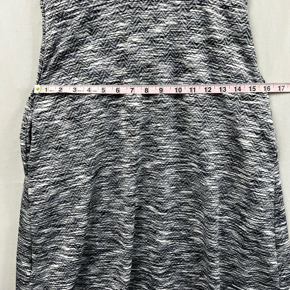 MPG Athletic Dress Womens Small Tank Patterned Racerback Sleeveless V-Neck - Picture 10 of 16